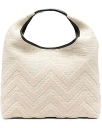 Missoni - Zigzag-Pattern Tote Bag - Lyst