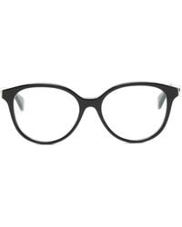 Cartier - Oval-Frame Glasses - Lyst
