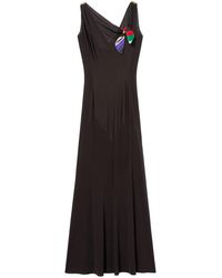 PUCCI - Vestido largo con detalle de lazo - Lyst
