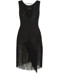 ‎Taller Marmo - Sahara Lace-Up Swimsuit And Pareo Set - Lyst