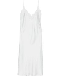 Rohe - Silk Lace-Trim Dress - Lyst