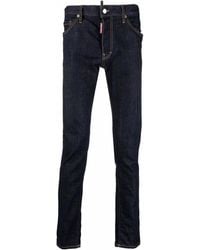 DSquared² - Slim-Fit-Jeans Mit Logo - Lyst