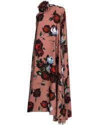 Dolce & Gabbana - Roseプリント ドレス - Lyst