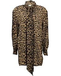 Saint Laurent - Short Dresses - Lyst