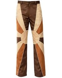 NAHMIAS - Sunshine Silk Trousers - Lyst