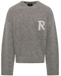 Represent - Pullover Mit Logo-Detail - Lyst