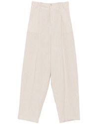 N°21 - Striped Pleated Trousers - Lyst