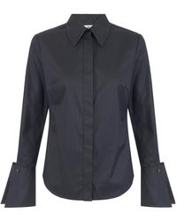 Elisabetta Franchi - Cotton Striped Shirt - Lyst