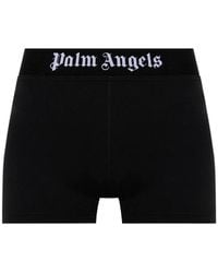 Palm Angels - Logo-Waistband Shorts - Lyst