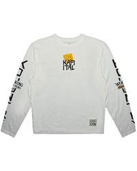 Kapital - Logo-Print Long-Sleeve T-Shirt - Lyst