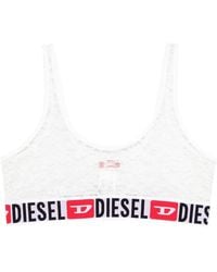 DIESEL - Ufsb-Oriba Bh Met Logoband Van Kant - Lyst