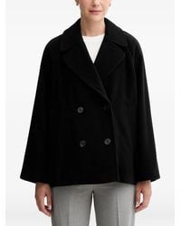 Marc O' Polo - Double-Breasted Coat - Lyst