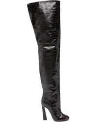 DSquared² - Bottes À Effet Peau De Crocodile - Lyst