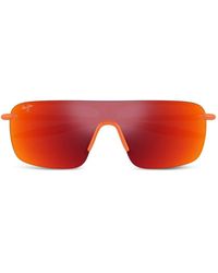 Maui Jim - Rectangle Palulu Sunglasses - Lyst