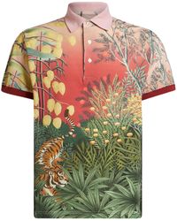 Etro - グラフィック ポロシャツ - Lyst
