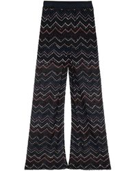 Missoni - Sequin-embellished Zigzag Flared Trousers - Lyst