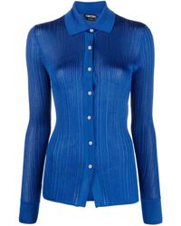 Tom Ford - Cardigan A Coste - Lyst