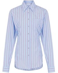 Rabanne - Camisa a rayas - Lyst