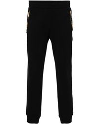 Moschino - Logo-lettering Cotton Track Pants - Lyst