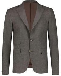 PAUL ZEIST - Blazer a cuadros - Lyst