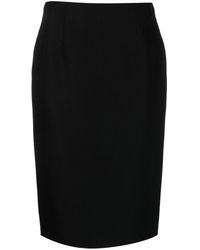 Versace - Falda midi de tubo - Lyst