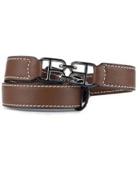 Bally - Logo-Buckle Belt - Lyst