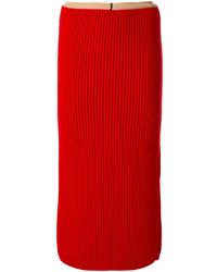 Calvin Klein - Jupe midi - Lyst