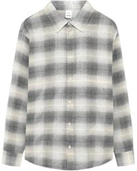 Won Hundred - Pete Check-Pattern Shirt - Lyst