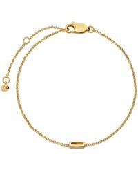 Monica Vinader - Initial I Chain Bracelet - Lyst