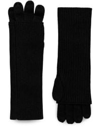 MICHAEL Michael Kors - Handschuhe Aus Geripptem Strick - Lyst