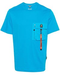 Parajumpers - T-Shirt mit Logo-Patch - Lyst