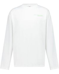 CASABLANCA - Orchid-Print Long-Sleeved T-Shirt - Lyst