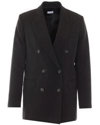 RUE DU BAC - Double-Breasted Peak-Lapels Jacket - Lyst