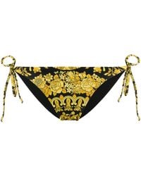 Versace - Barocco Bikini Bottoms - Lyst
