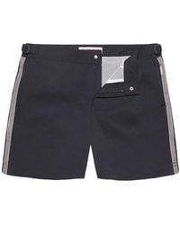 Orlebar Brown - Bulldog Side-Stripe Swim Shorts - Lyst