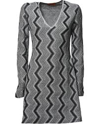 Missoni - Zigzag Mini Dress - Lyst