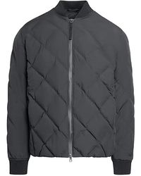 Alpha Tauri - Octal V1.Y9.02 Quilted Bomber Jacket - Lyst