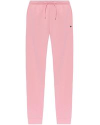 Lacoste - Logo-Embroidered Cotton Track Pants - Lyst