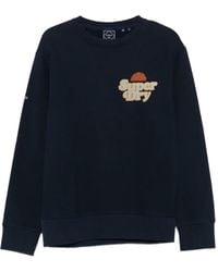 Superdry - Logo-Print Sweatshirt - Lyst