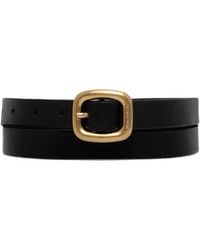 Marc O' Polo - Adina Buckle-Fastening Leather Belt - Lyst