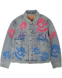 DENIM TEARS - Bstroy Tears Type-2 Denim Jacket - Lyst