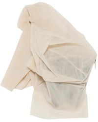 Rick Owens - Draped-Detail Top - Lyst