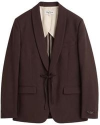A Kind Of Guise - Shawl-Lapel Tie-Fastening Jacket - Lyst