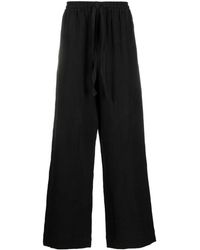 Commas - Mid-Rise Wid-Leg Trousers - Lyst