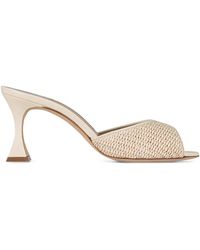 Manolo Blahnik - Jadara Open-Toe Sandals - Lyst