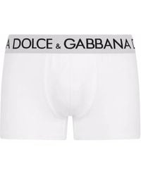 Dolce & Gabbana - Logo-waistband Stretch Briefs - Lyst