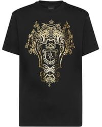 Billionaire - T-Shirt Mit Logo-Print - Lyst
