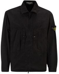 Stone Island - Chest-Pockets Zip Jacket - Lyst