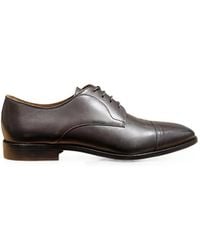 BOSS - Lisbon Cap-Toe Lace-Up Derby Shoes - Lyst