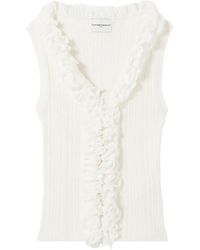Claudie Pierlot - Ruffled Top - Lyst